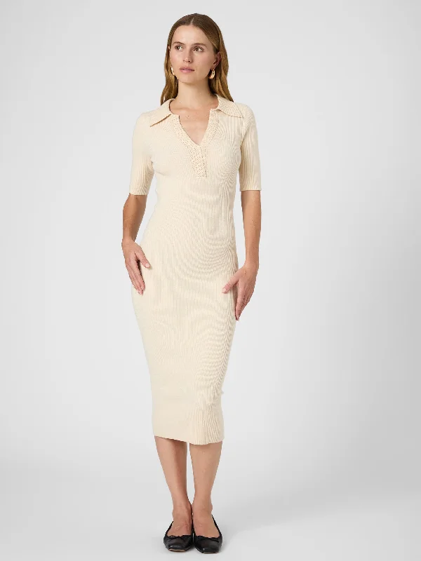 Cosysoft V Neck Midi Dress