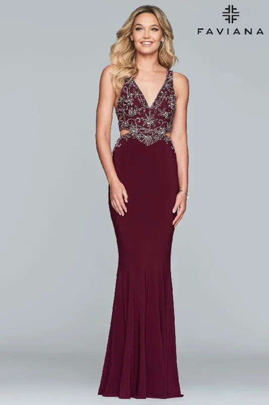 Faviana Long Formal Prom Dress 10108 Sale