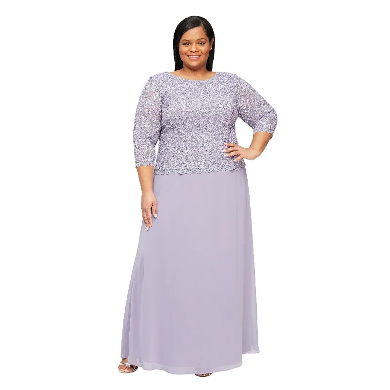 Alex Evenings AL412318 Long Plus Size Dress Sale