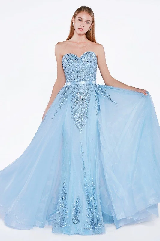 Cinderella Divine A5081 Long Prom Dress Evening Gown