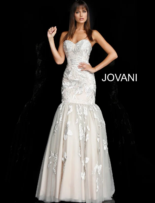 Jovani 55706 Long Wedding Dress