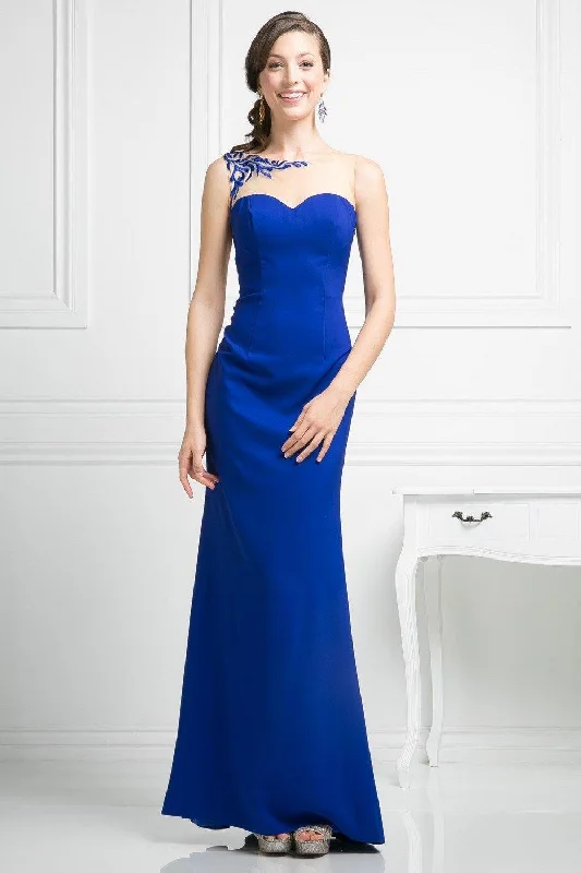 Cinderella Divine CF525 Formal Long Fitted Dress