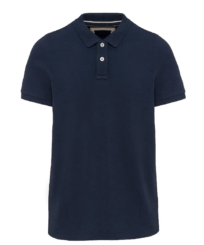 Vintage Navy - Men's vintage short sleeve polo shirt