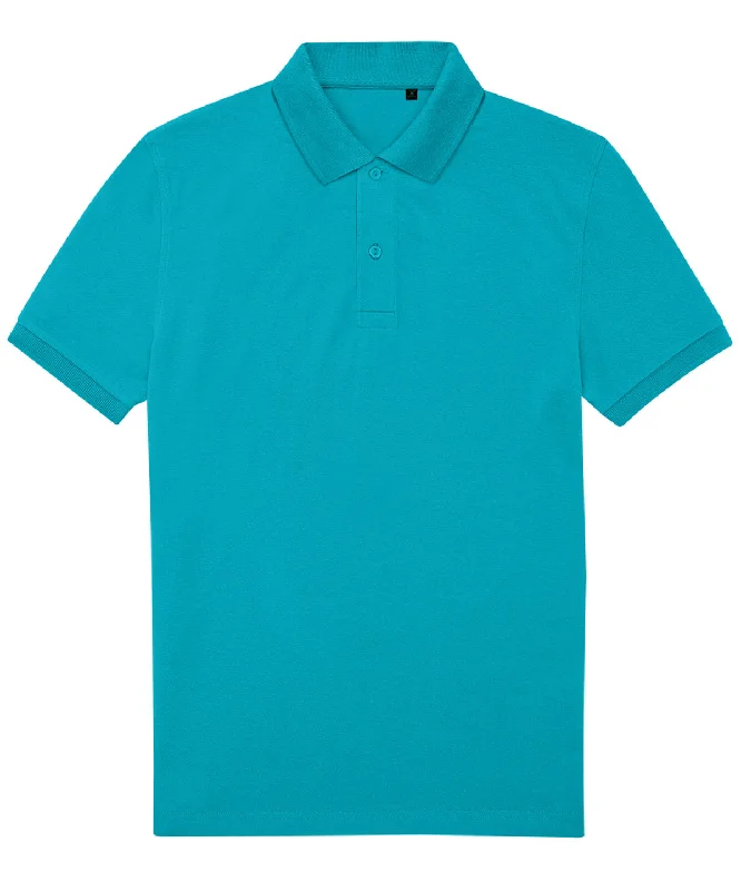 Pop Turquoise - B&C My Eco Polo 65/35