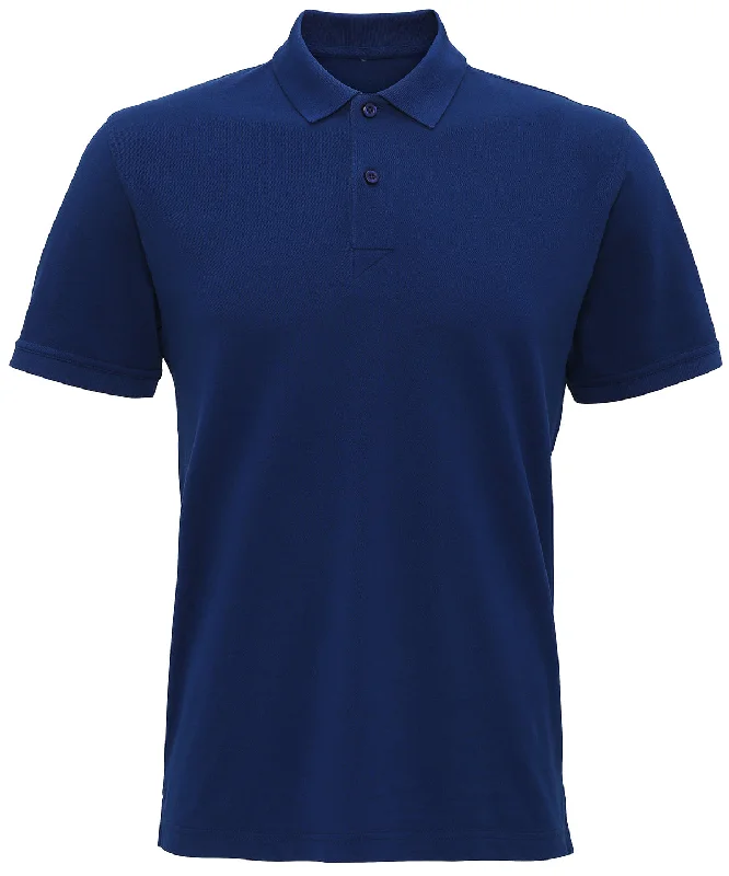 Indigo - Men's coastal vintage wash polo