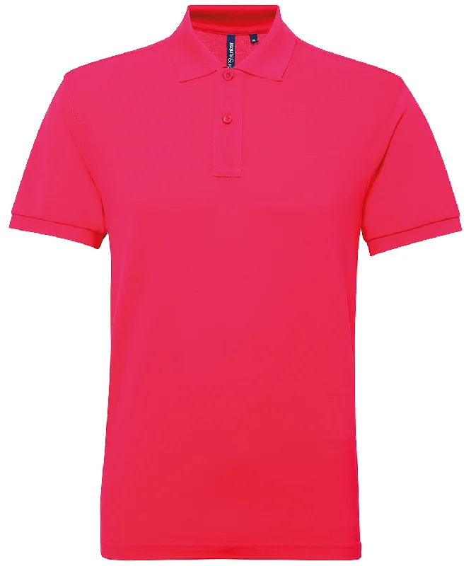 Hot Pink - Men’s polycotton blend polo