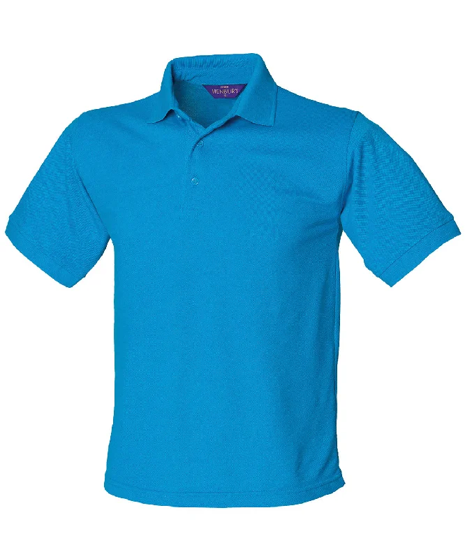 Sapphire Blue - 65/35 Classic piqué polo shirt