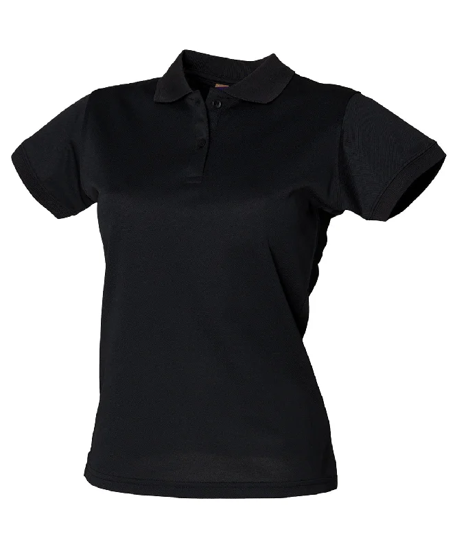 Black - Women's Coolplus® polo shirt