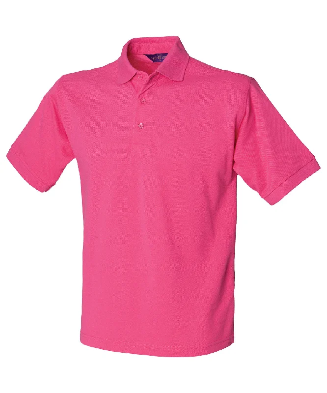 Fuchsia - 65/35 Classic piqué polo shirt