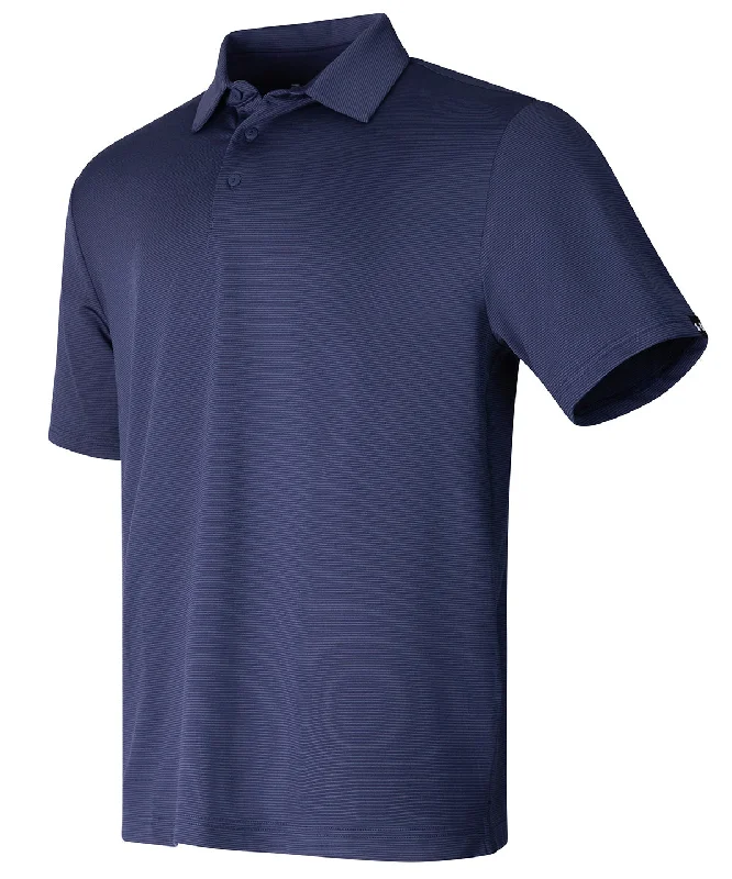 Midnight Navy/White/Midnight Navy - UA playoff 3.0 stripe polo LB – microstripe