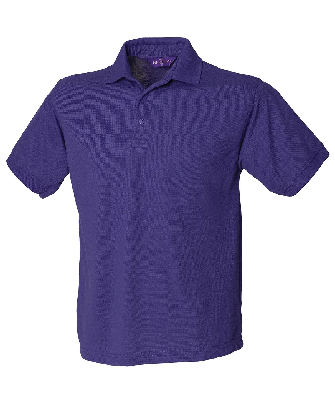 Purple - 65/35 Classic piqué polo shirt