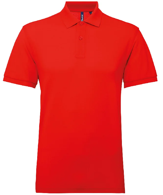 Cherry Red - Men’s polycotton blend polo