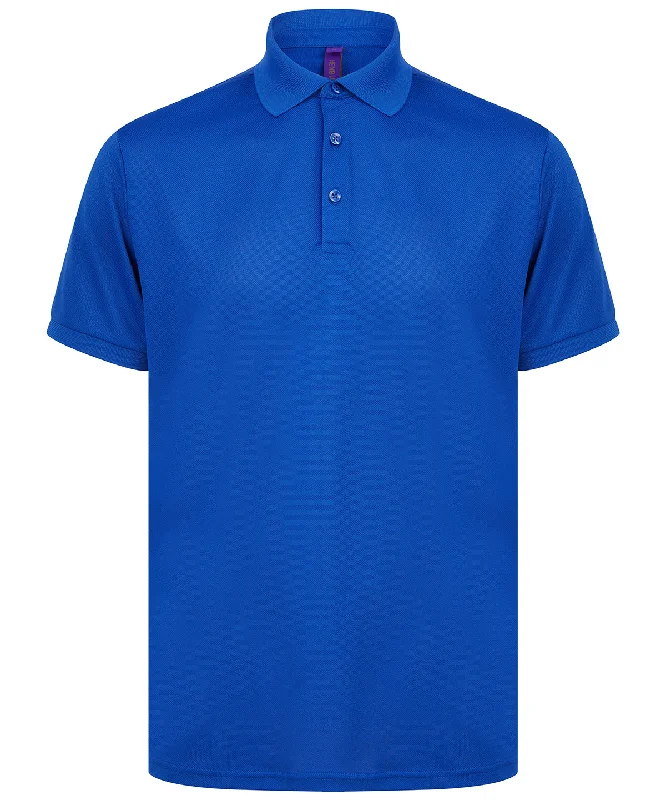 Royal - Recycled polyester polo shirt