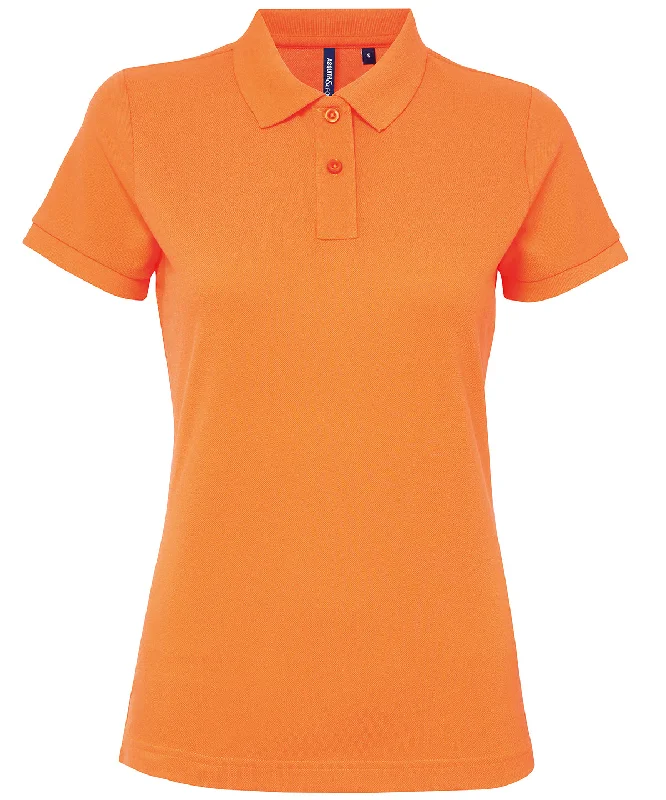 Neon Orange - Women’s polycotton blend polo