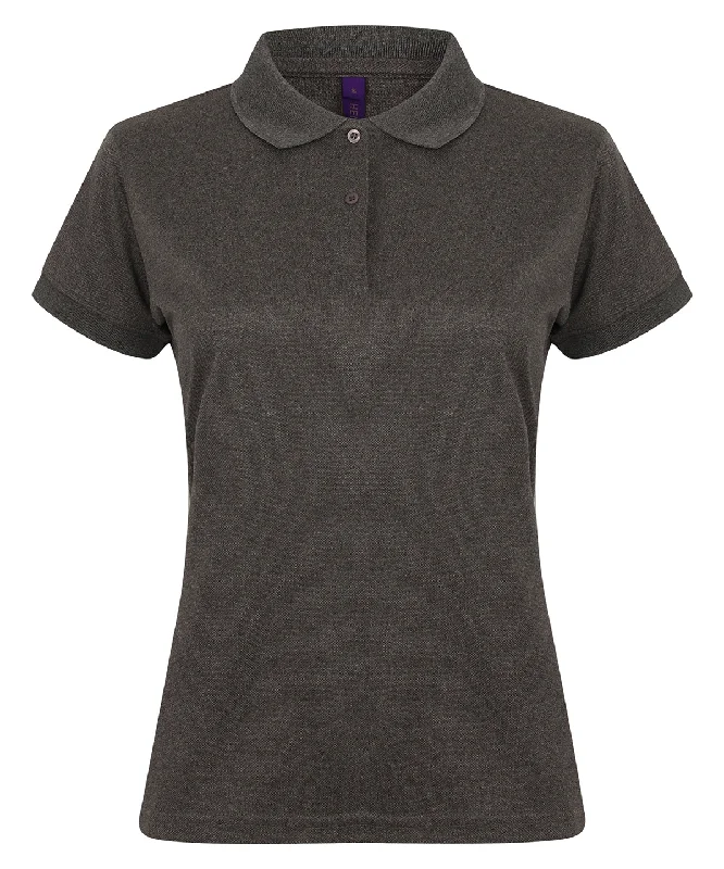 Heather Charcoal - Women's Coolplus® polo shirt