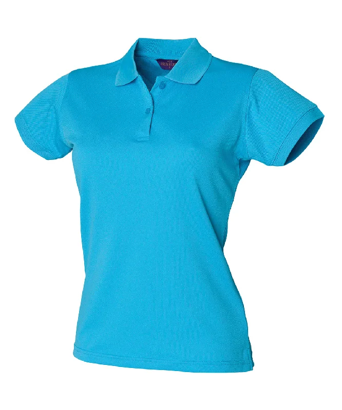 Turquoise - Women's Coolplus® polo shirt