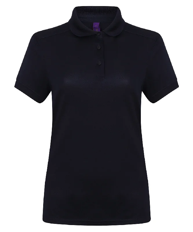 Oxford Navy* - Women's stretch polo shirt with wicking finish (slim fit)