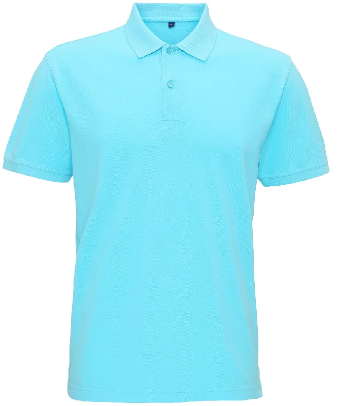 Bright Ocean - Men's coastal vintage wash polo