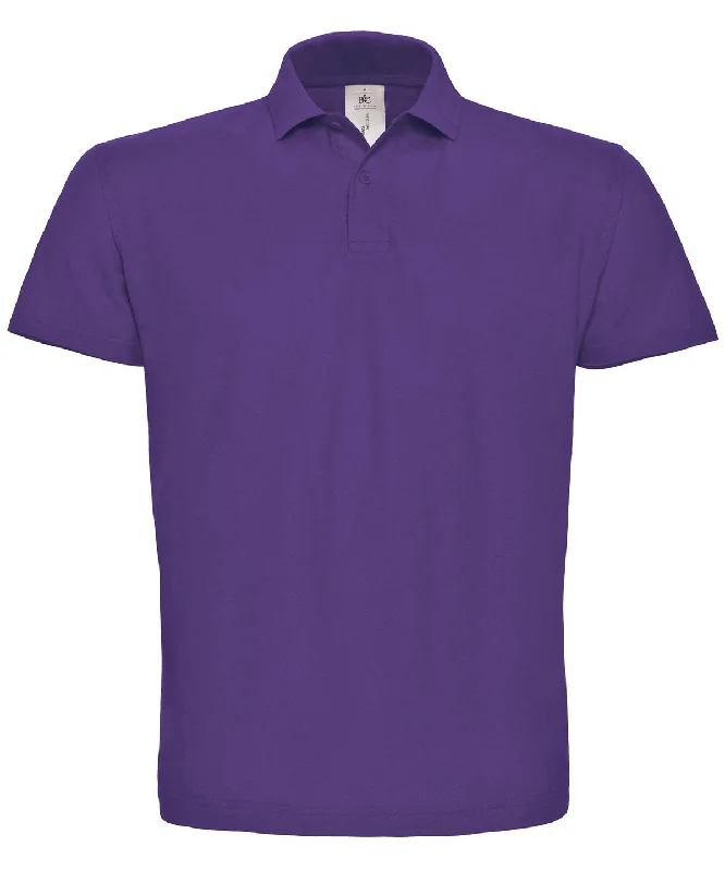 Purple - B&C ID.001 polo