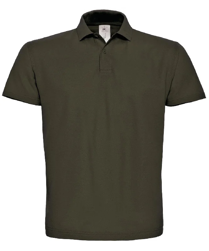 Brown - B&C ID.001 polo