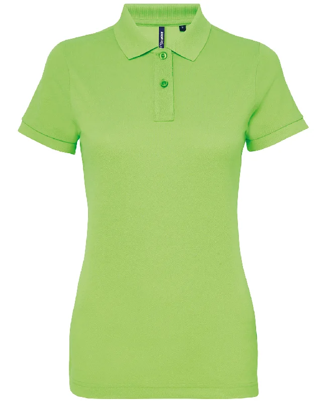 Neon Green - Women’s polycotton blend polo