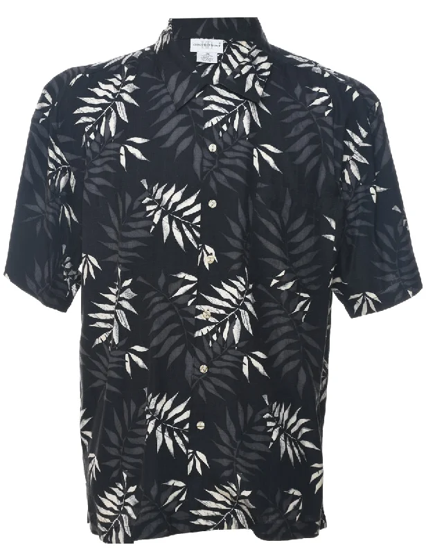 Foliage Hawaiian Shirt - M