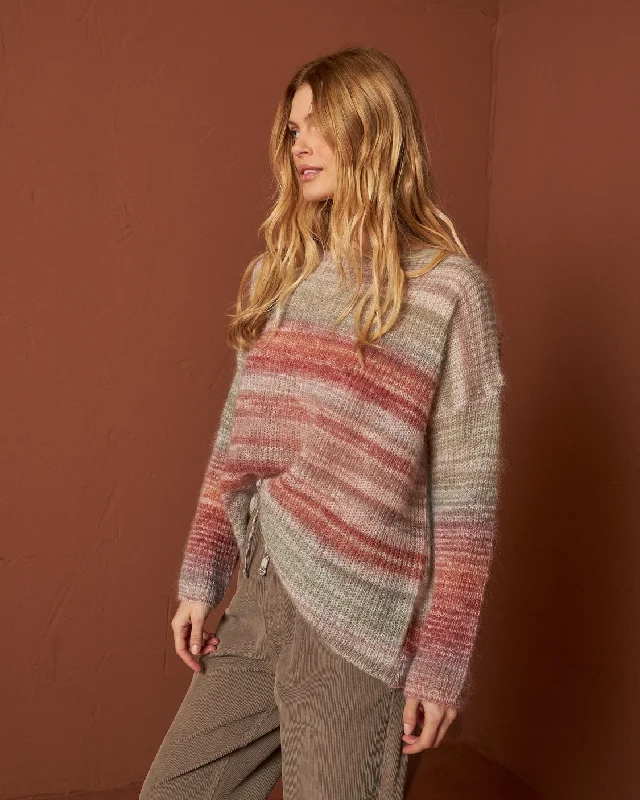 Indi & Cold Variegated Wool Sweater