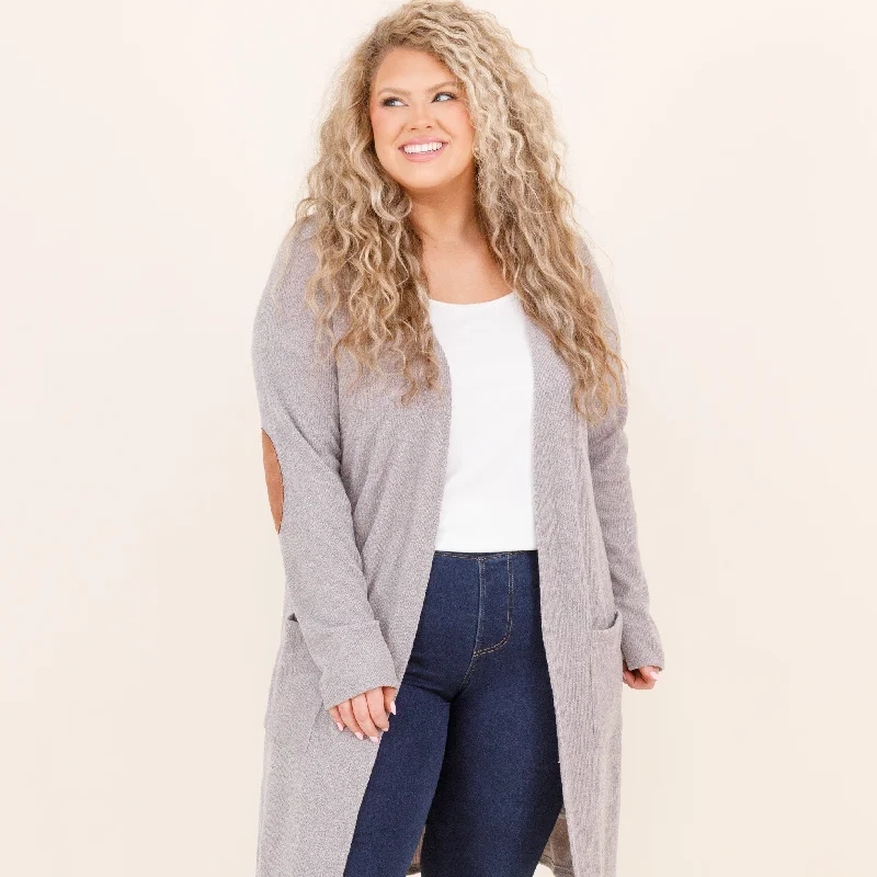 Cuddle Weather Cardigan, Grey