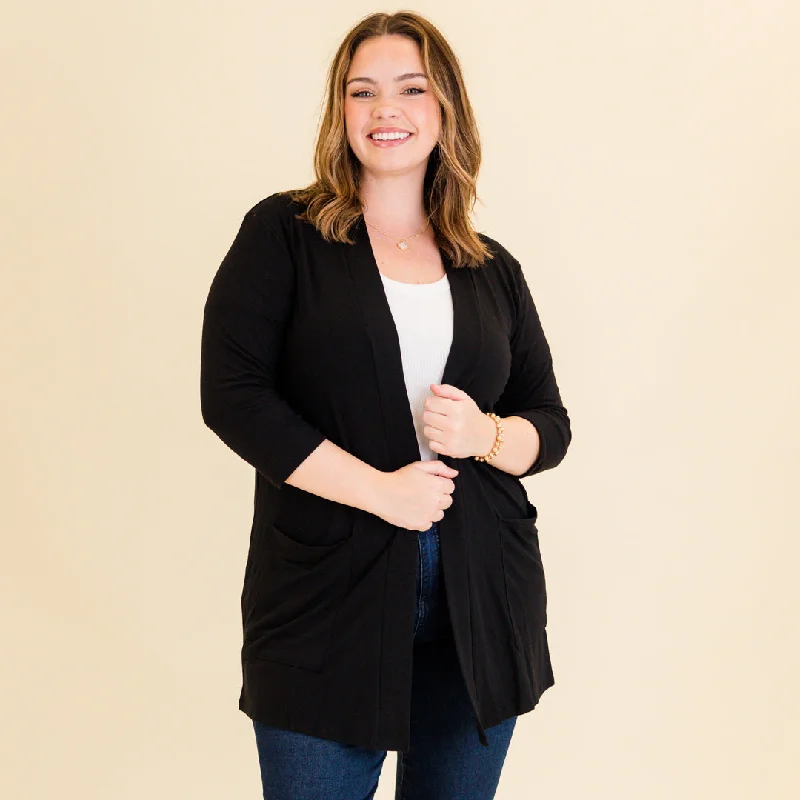 This Weather Cardigan, Black