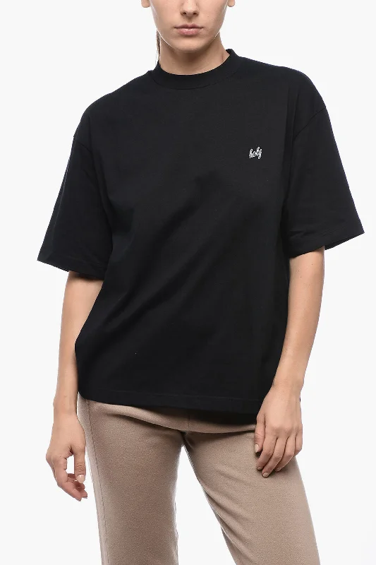 Ann Demeulemeester Embroidered HOLY Crewneck T-shirt