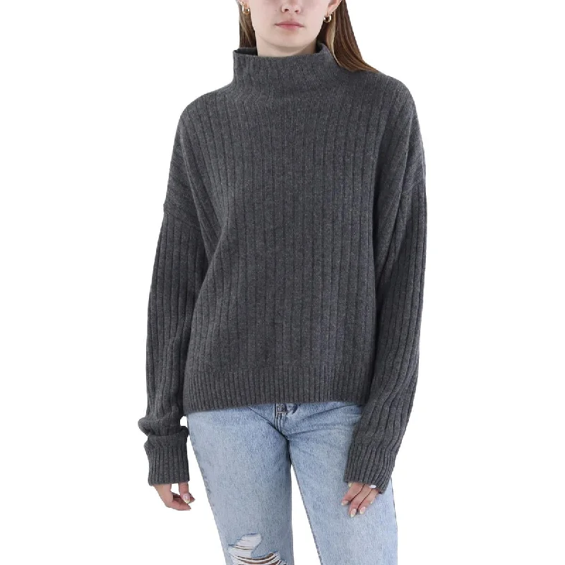 Womens Cashmere Long Sleeves Pullover Sweater