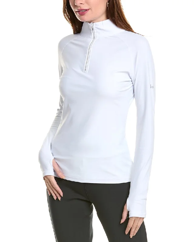 Skea Annie Solid Zip Neck Pullover