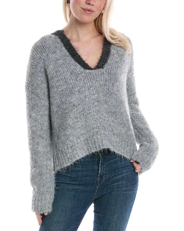 Anna Kay Lademeter Cashmere-Blend Pullover