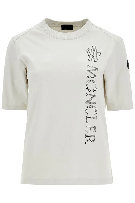 Moncler Women's Textu Logo T-Shirt