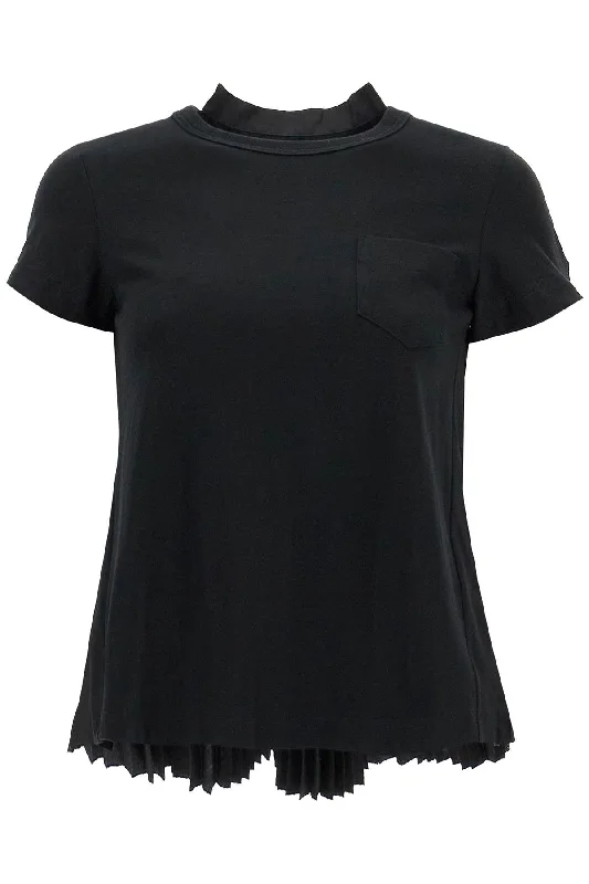 Sacai Women's Pleated Back T-Shirt