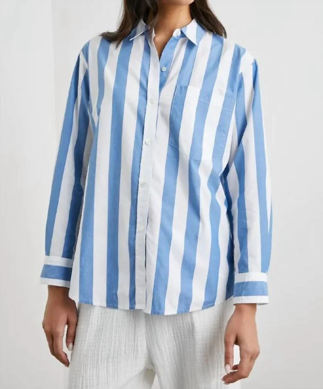 Arlo Shirt In Rue Stripe