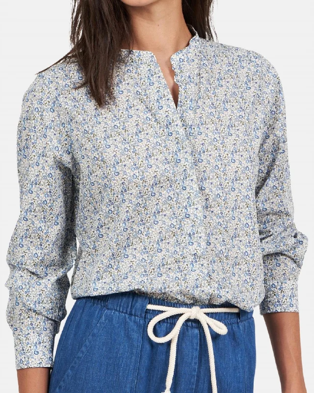 Coraz Woven Shirt In Blue