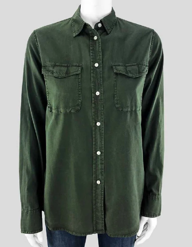 VINCE Button Down Shirt - X-Small